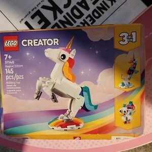 LEGO Creator 3-in-1 Colorful Unicorn Set
